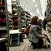 Ann Arbor resident Kimberly Morris browses the shoe selection at Nordstrom Rack on Tuesday, April 16. AnnArbor.com I Daniel Brenner